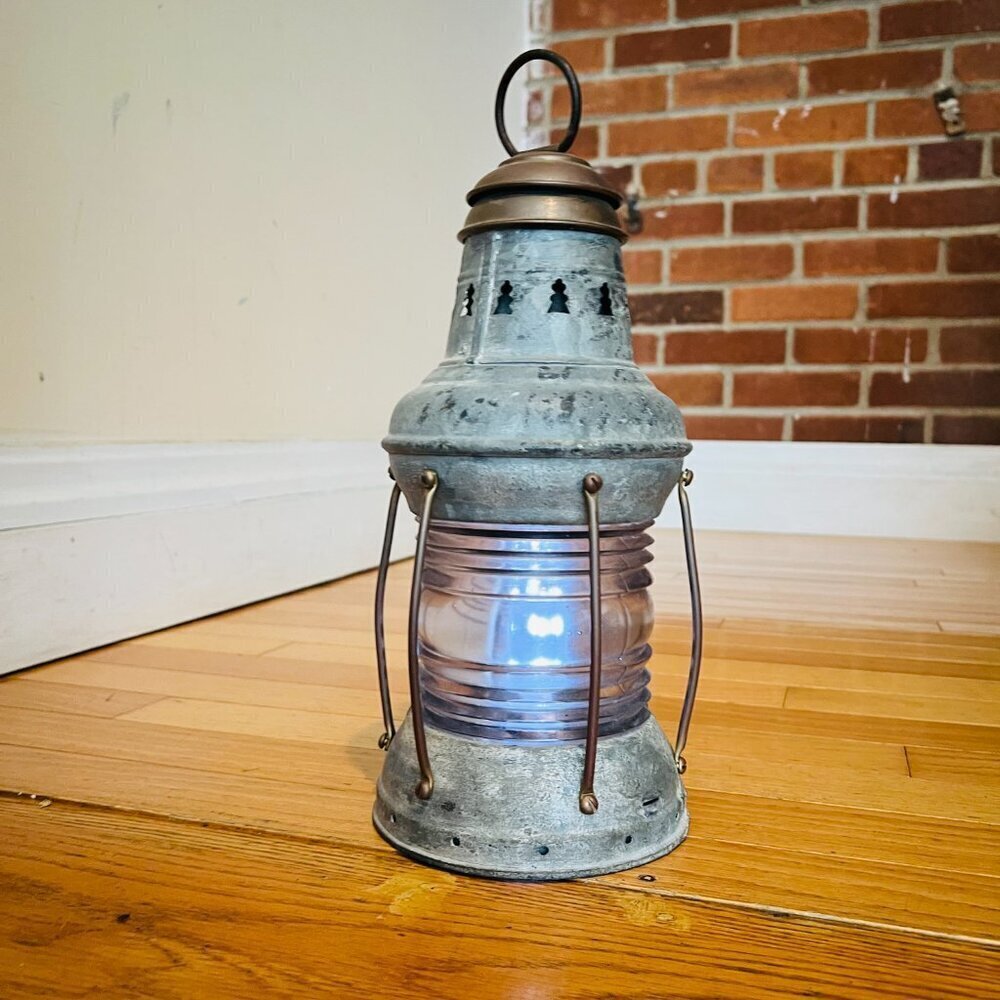 Vintage "Perko" Perkins Marine Lantern - Large